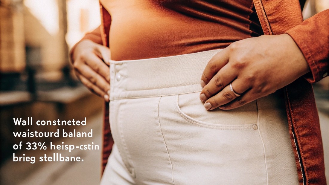 The Perfect Waistband for Plus-Size Jeans