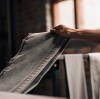 How to tell pure denim from stretchy denim jeans?