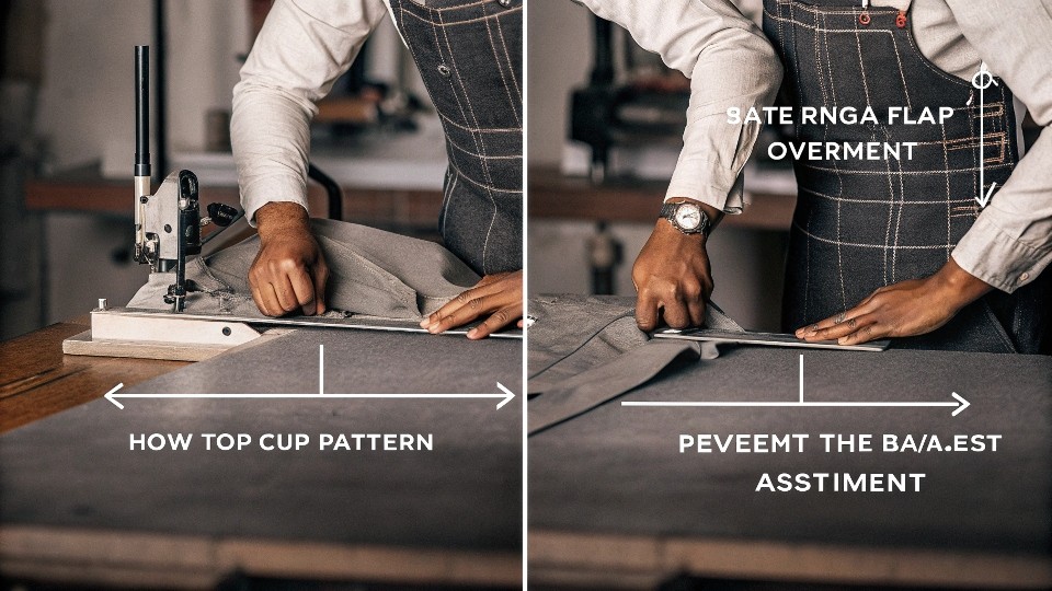 A flat seat adjustment is a pattern alteration that removes excess fabric from the back of the pants