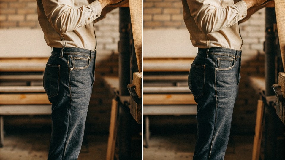 We build long-lasting stretch into your jeans by using the right fiber blends and scientifically testing for elastic recovery.