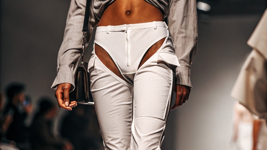 Alexander McQueen's Bumster on the Runway