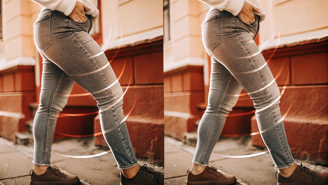 Friction Points on Jeans