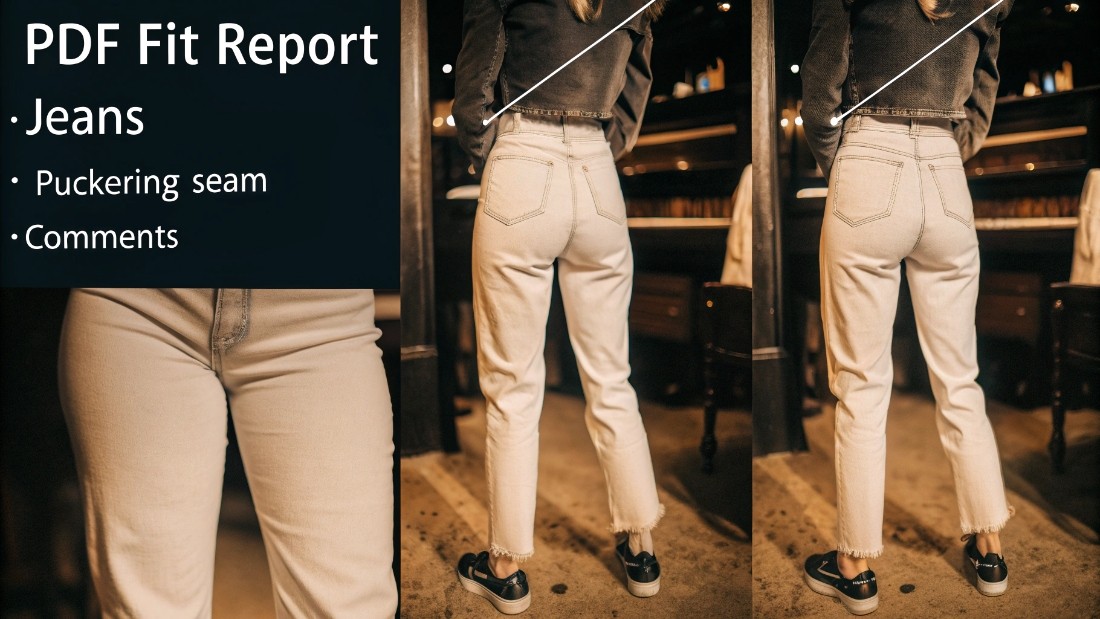 After every fit session, we send you a detailed PDF Fit Report