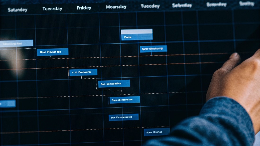 The strategy is to place orders well in advance to ensure they are completed and shipped before the holiday shutdown begins