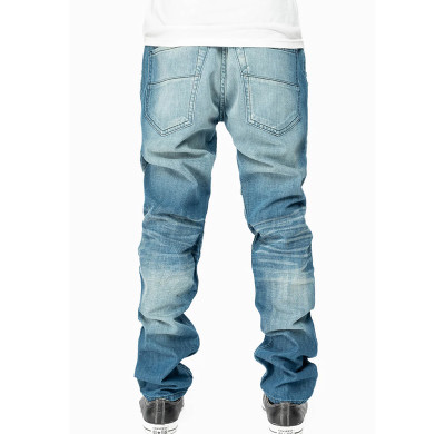 Custom Blue Cycling Jeans | OEM & ODM Services