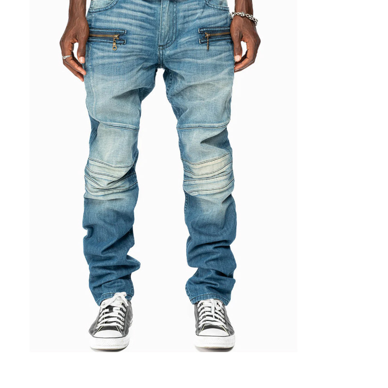 cargo jeans with multiple pockets