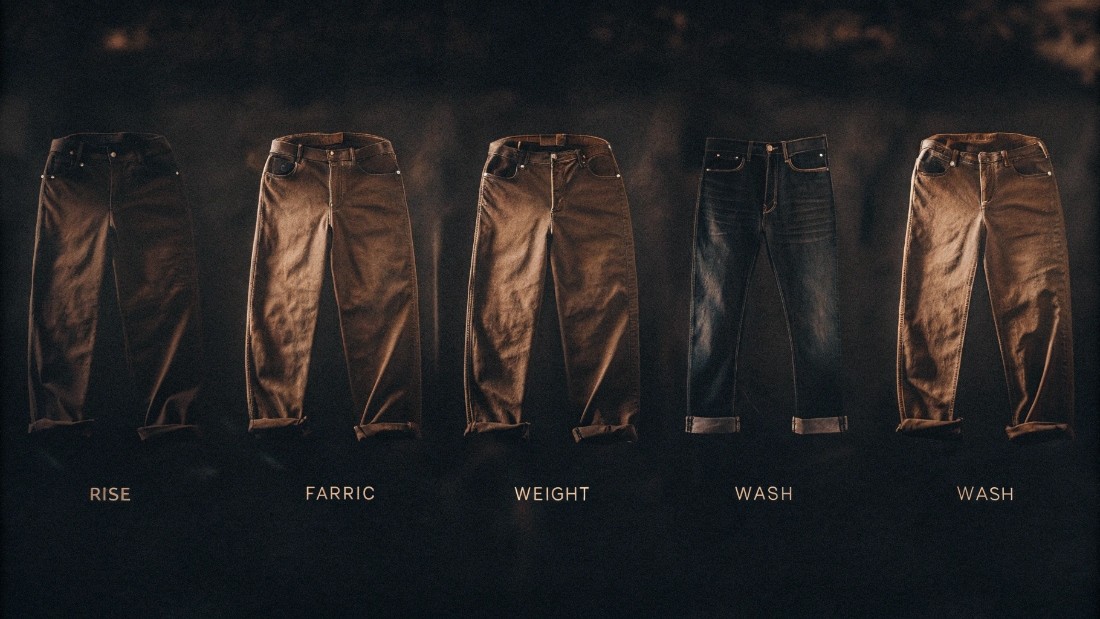 Jeans read masculine