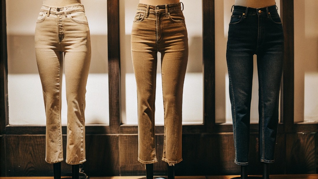 Jean length directly influences silhouette