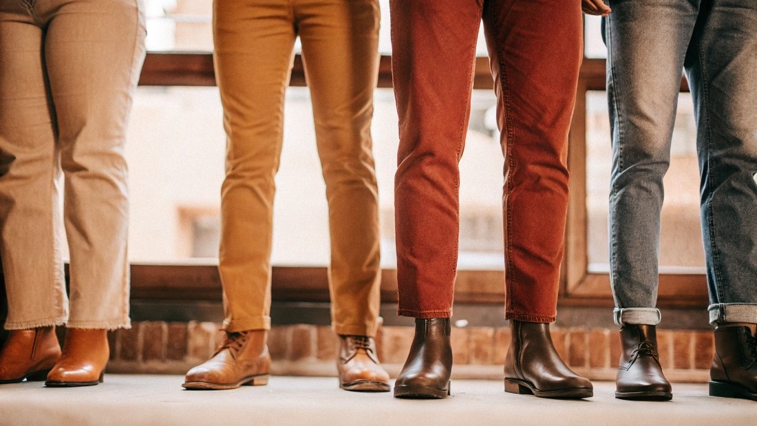 Jeans lengths are guided by global sizing charts