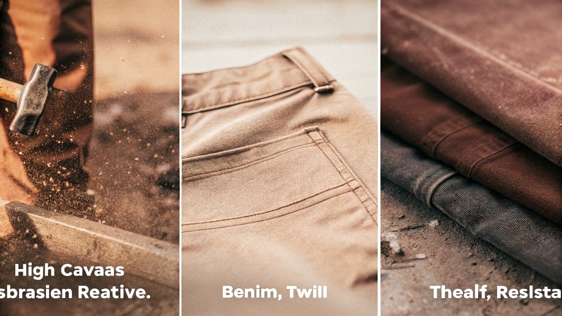 Canvas vs twills vs denim
