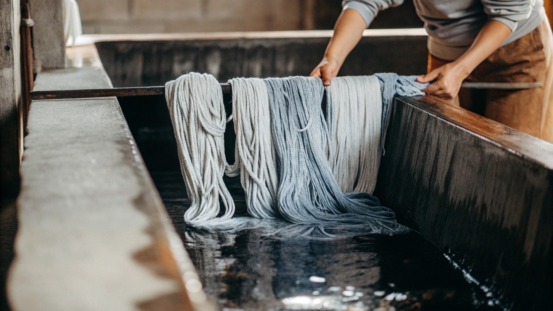 Artisanal Indigo Dyeing in Japan