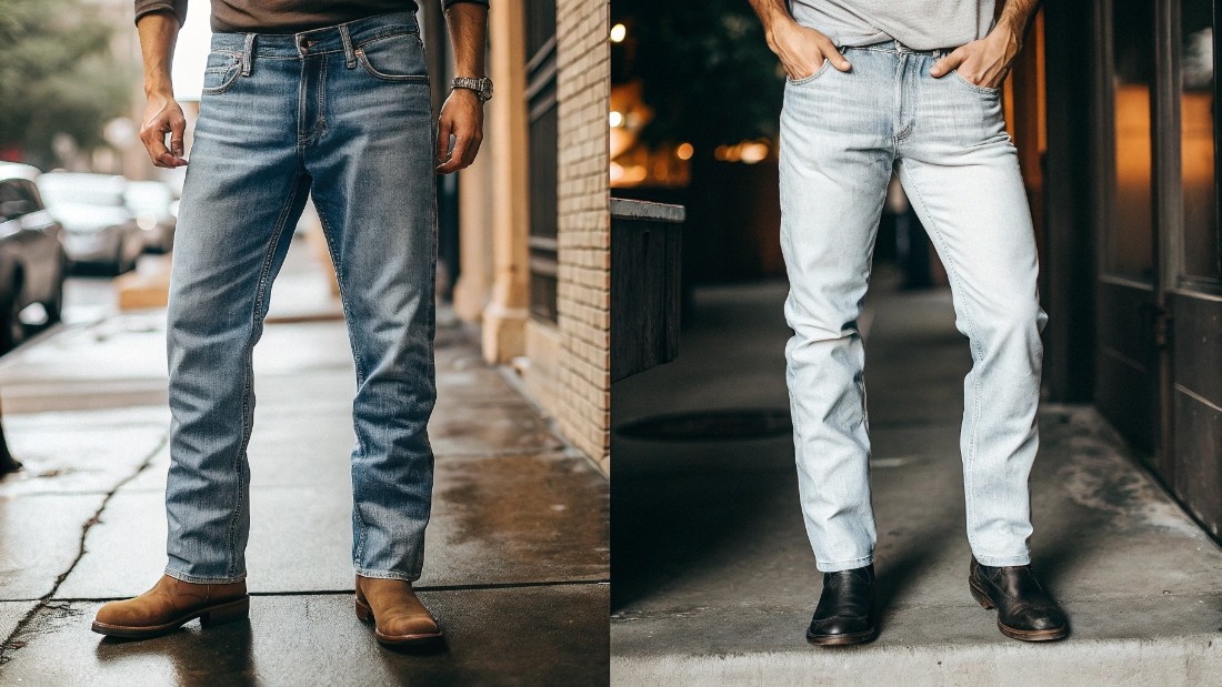 How does raw denim differ from regular jeans?