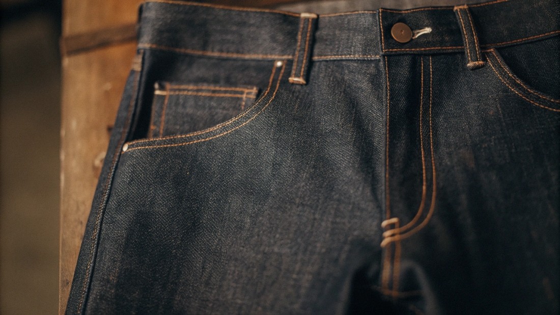 The Pure Texture of Unwashed Raw Denim