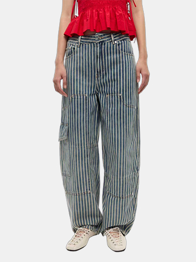 Stripes Carpenter Jeans