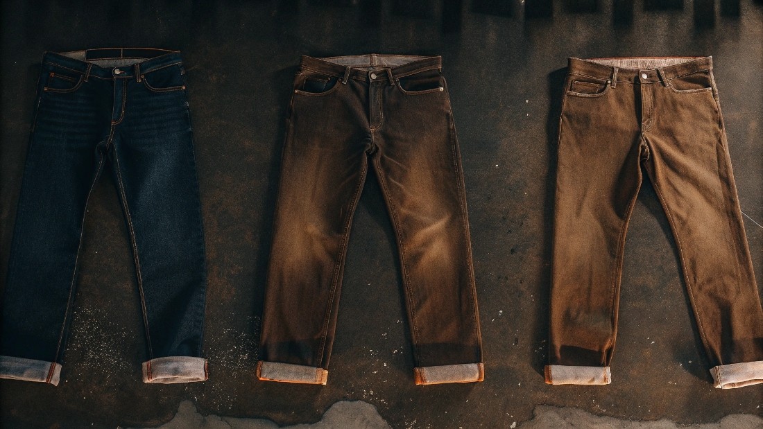 Jeans change size due to the inherent properties of cotton fibers