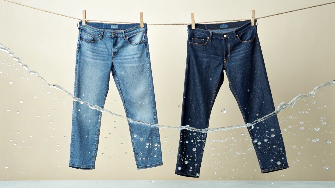 Levi jeans by washing