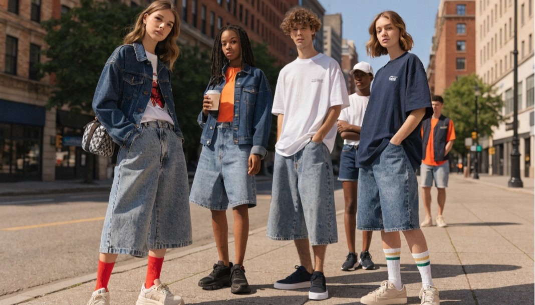 Jean shorts are absolutely still relevant in 2026