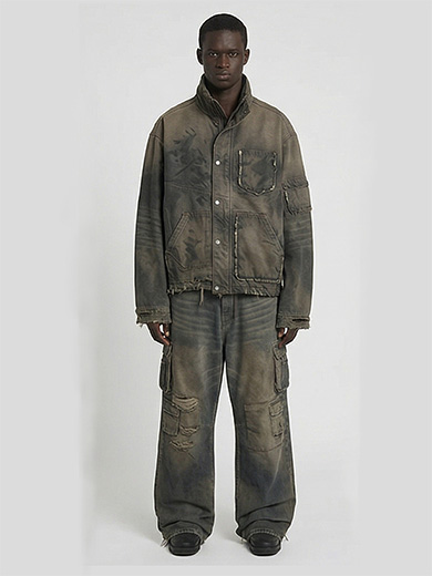 DIRTY INDIGO OVERDYE JEANS