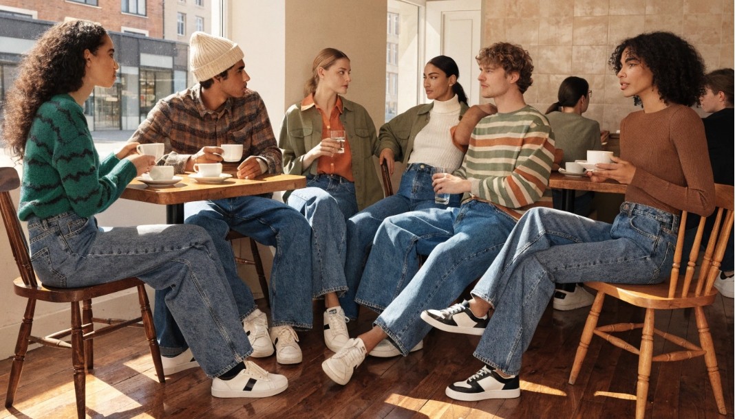 Low-rise jeans are not as popular anymore 