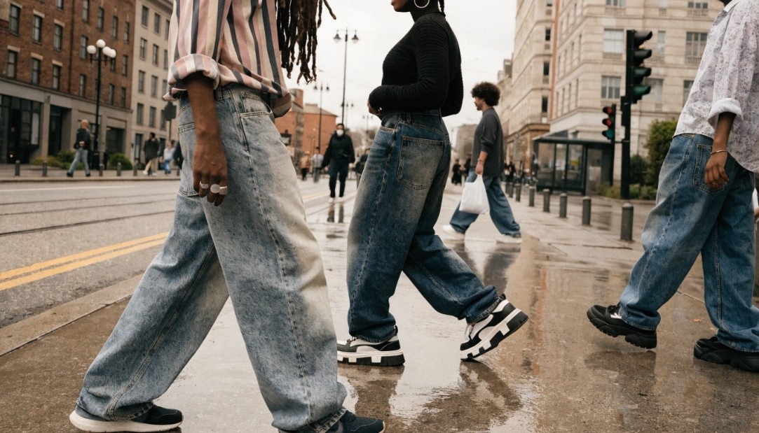 Low-rise jeans are coming back