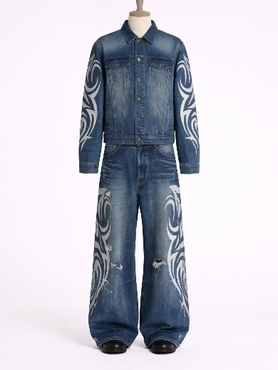 Tribal Arm Denim SET