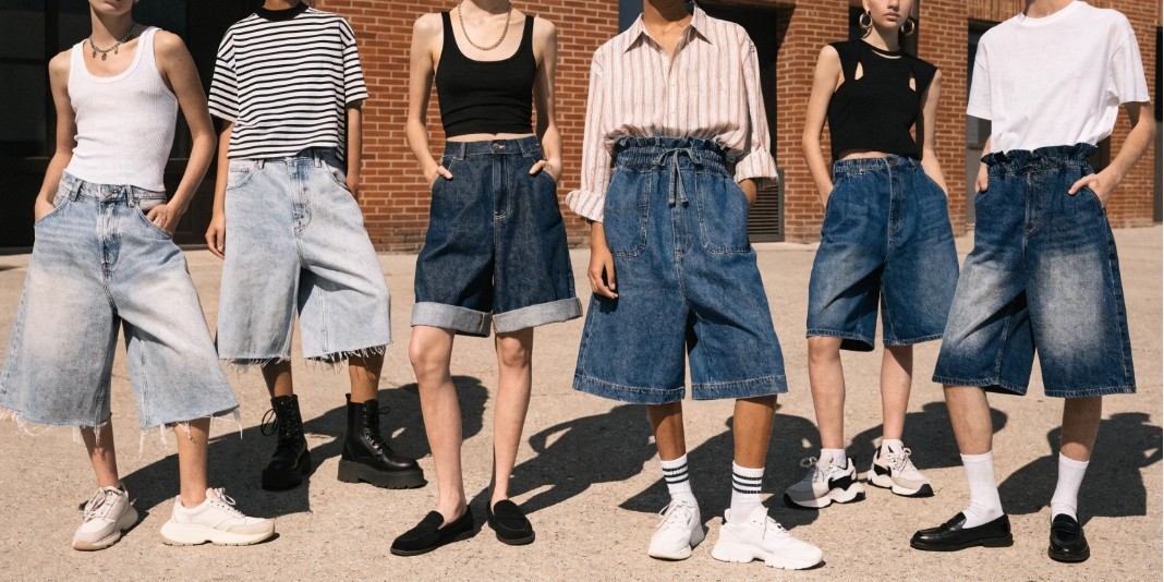 How to wear jean shorts?