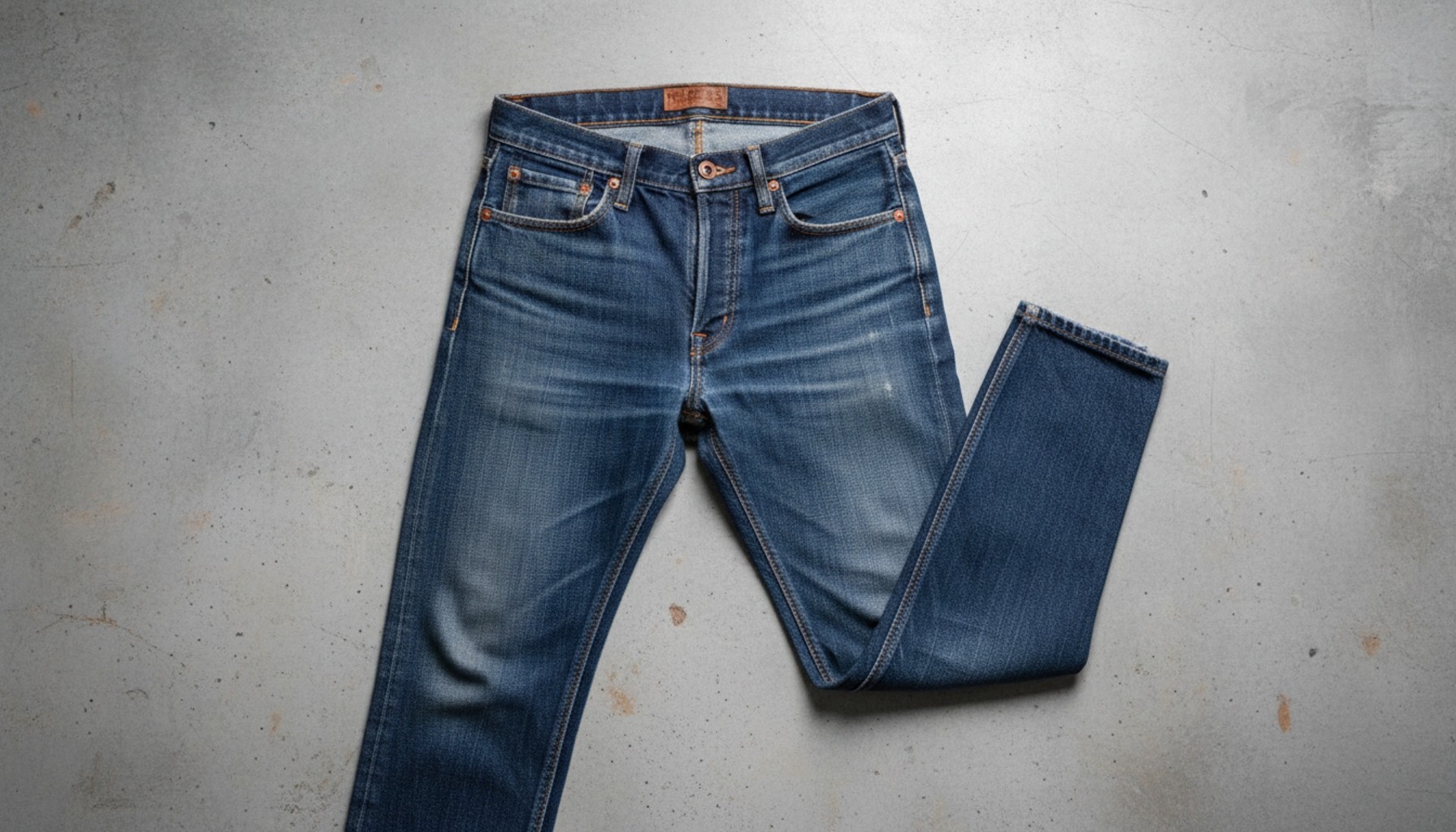 The main difference is simple: denim is a fabric