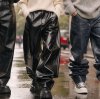 How long have leather jeans been around?