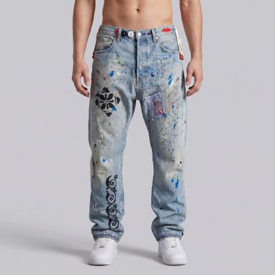 Custom Drop Crotch Jeans - OEM & ODM Services for Wholesale Brands