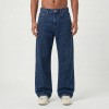 Custom Pearl-Studded Dark Denim Jeans for Premium Boutique Collections