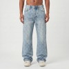 Custom Embossed Floral Wide-Leg Jeans for Boutique & Designer Collections