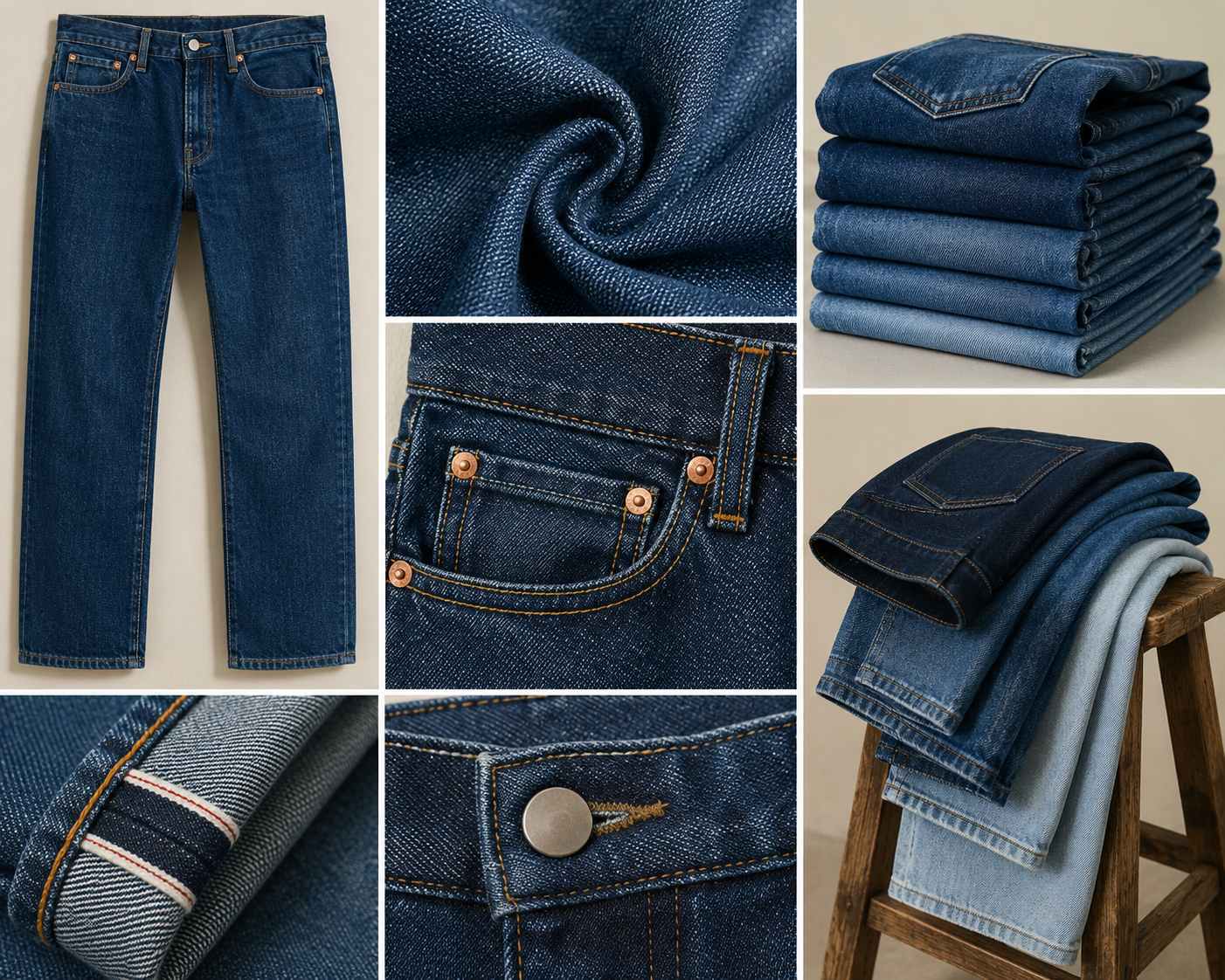 100% cotton jeans are made from denim fabric woven entirely from cotton yarns, without elastane, spandex, polyester, or other synthetic fibers. Many modern jeans are no longer 100% cotton because consumers now expect softer hand feel, stretch comfort, shape recovery, and easier sizing. Stretch blends help brands create skinny, slim, plus-size, and comfort-focused jeans, while 100% cotton remains popular for authentic, structured, vintage, and premium denim styles.