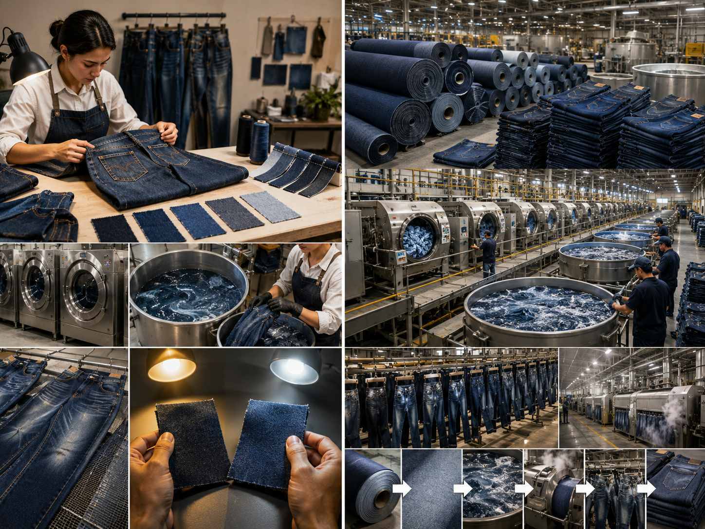 Sample vs Bulk: Why Denim Color Difference Happens