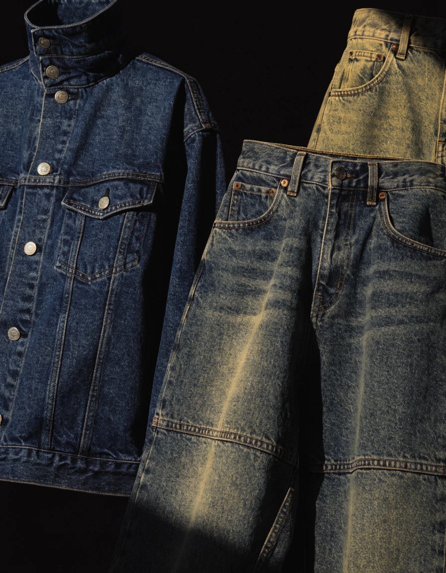 Sample-to-bulk color matching becomes harder when fabric weight, stretch content, shrinkage, garment size, sewing structure, wash complexity, lighting, photography, and buyer expectations are not controlled. Different jeans styles also react differently in washing. Fit can even change color perception because tight, loose, folded, or stretched fabric reflects light in different ways.