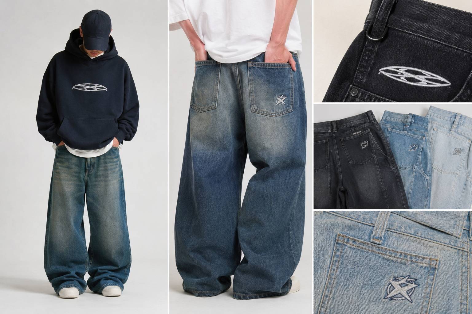 You should customize new baggy jeans when you need a true oversized fit, consistent sizing, brand logo details, special washes, plus size options, or bulk production. Altering skinny jeans can work for personal DIY, but custom denim development is better for designers, boutiques, and brands that want sellable OEM/ODM products.