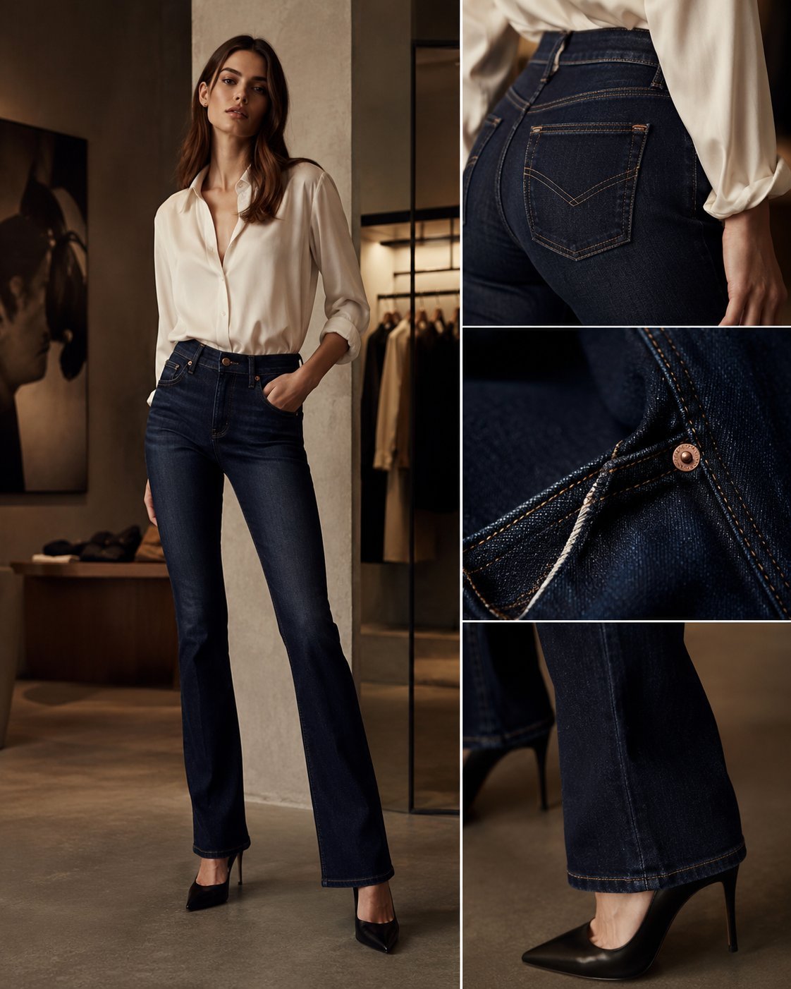 The point of buying designer clothes is to get better design, fit, craftsmanship, originality, and emotional value. For designer jeans, 