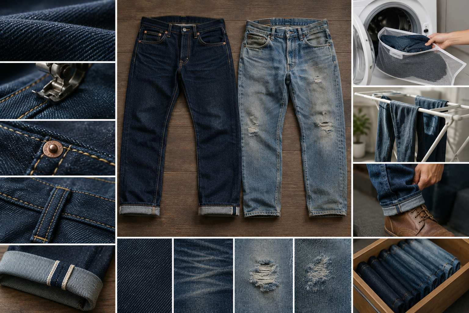 Designer jeans can last longer than cheap jeans when they use stronger denim, 