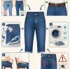 why do some zippers bulge out on jeans
