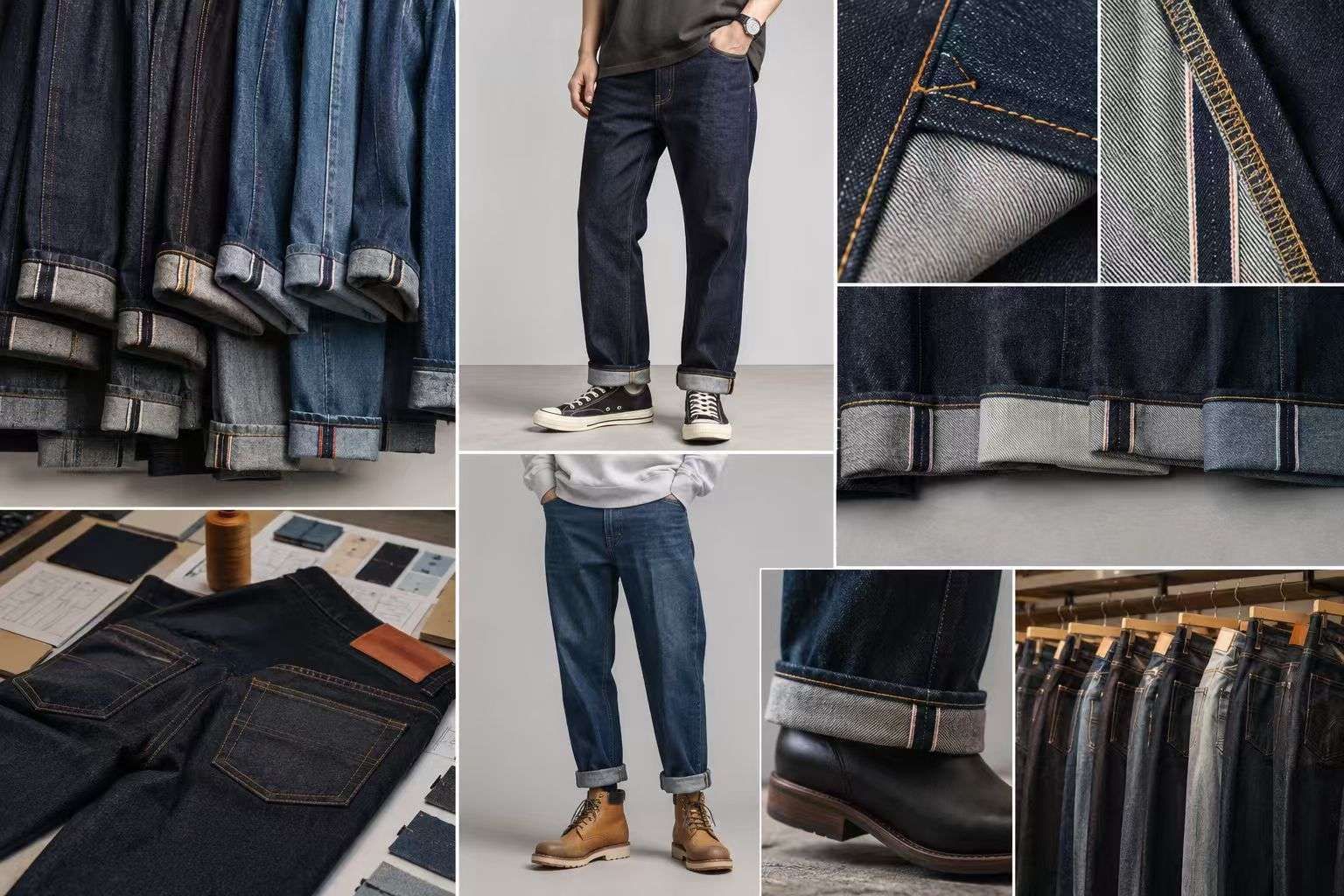 Denim fans cuff selvedge jeans because rolling the hem reveals the selvedge ID edge,