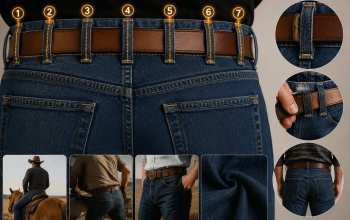 why do jeans have 7 beltloops