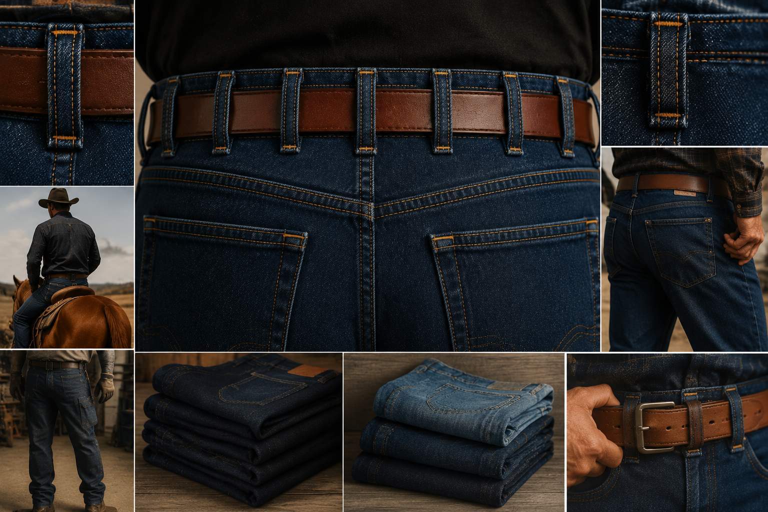 Some jeans have 7 belt loops instead of 5 because extra loops help distribute belt tension more evenly around the waistband.