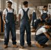 What should I look for in a denim overalls manufacturer?