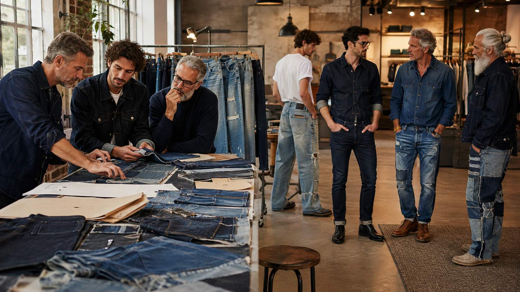 Blue jeans will remain relevant because they combine emotional familiarity with almost unlimited design possibilities. Brands can adjust fit, wash, fabric, distressing, decoration, and construction without making the product unrecognizable. This balance allows denim to serve different generations while giving designers and boutiques space to build distinctive, commercially viable collections.