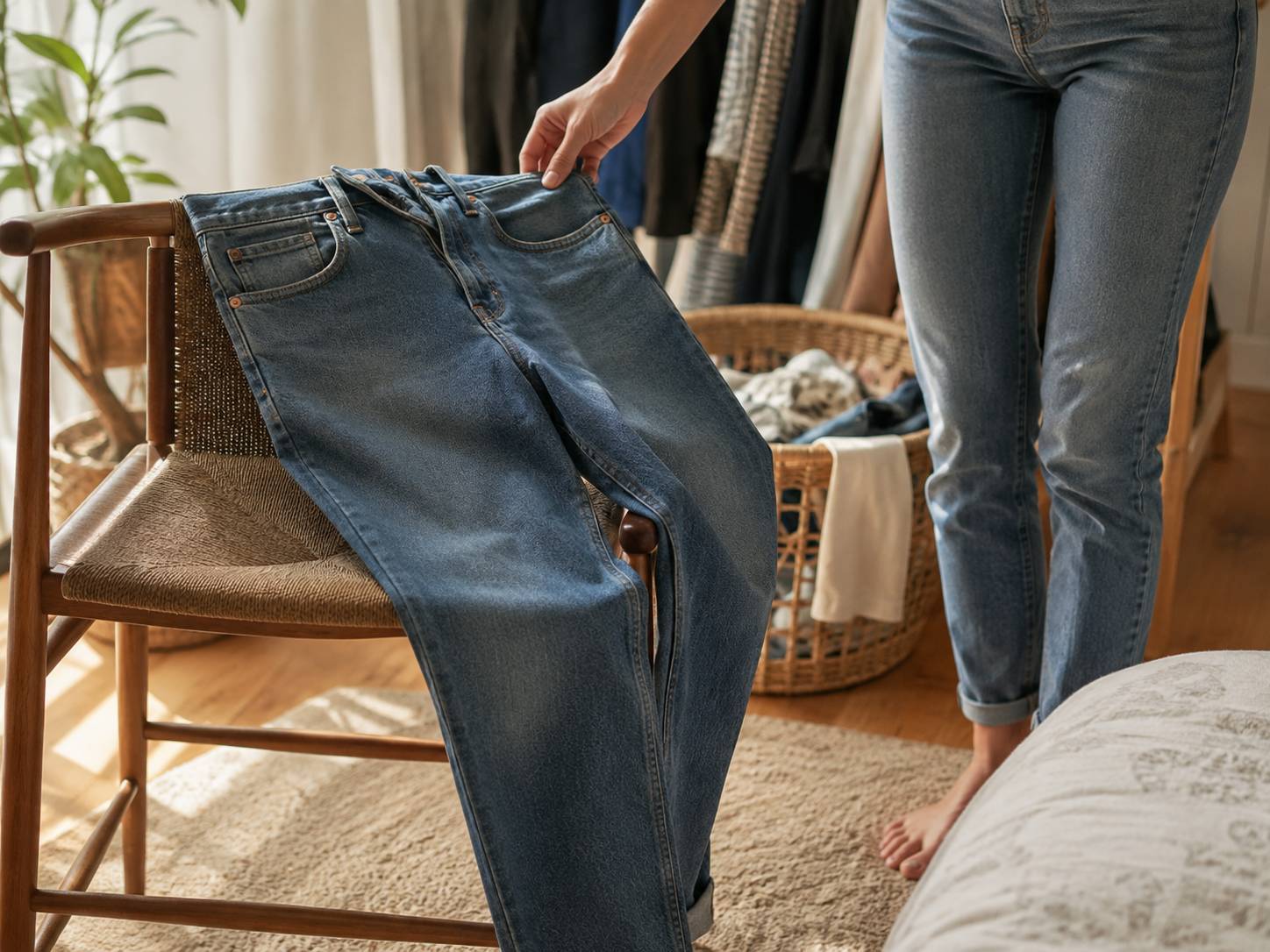 In general, jeans can usually be worn 5–10 times before washing. Many people can comfortably wear jeans for 3–7 days, while high-quality raw denim or selvedge jeans may be worn for several weeks with proper care. The right washing frequency depends on odor, stains, sweat, and fabric condition rather than a fixed number of days.