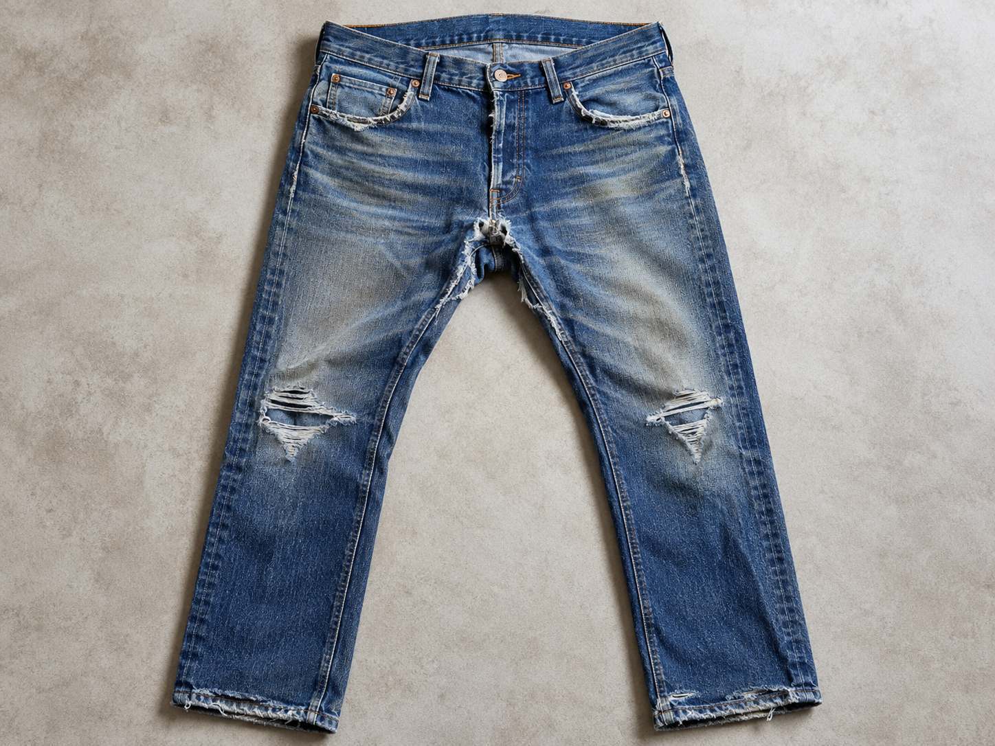 why did my jeans ripped