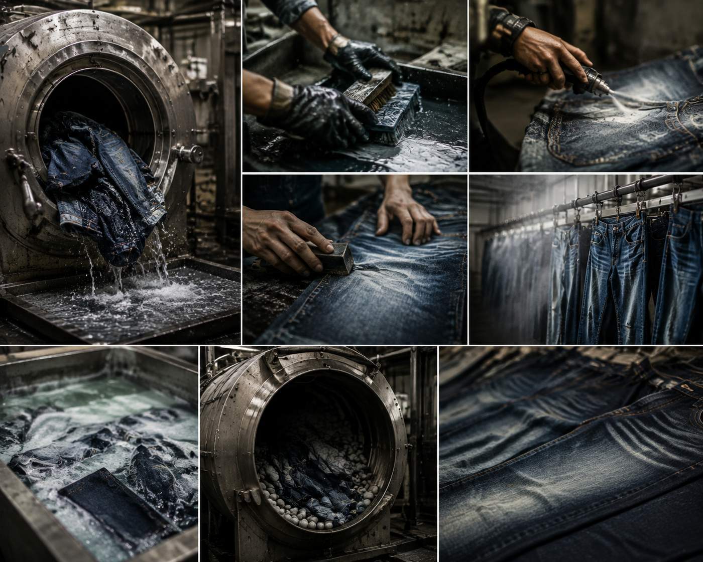 Jeans washing and finishing increase prices because these processes create the final appearance, texture, and personality of denim. Special treatments require skilled workers, testing, equipment, and additional production time.
