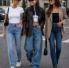 Why are high-waisted jeans popular?