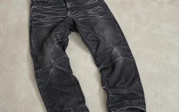 why do i have white lines on my black jeans