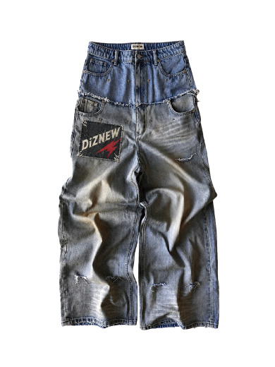 Double Waistbrand Jeans