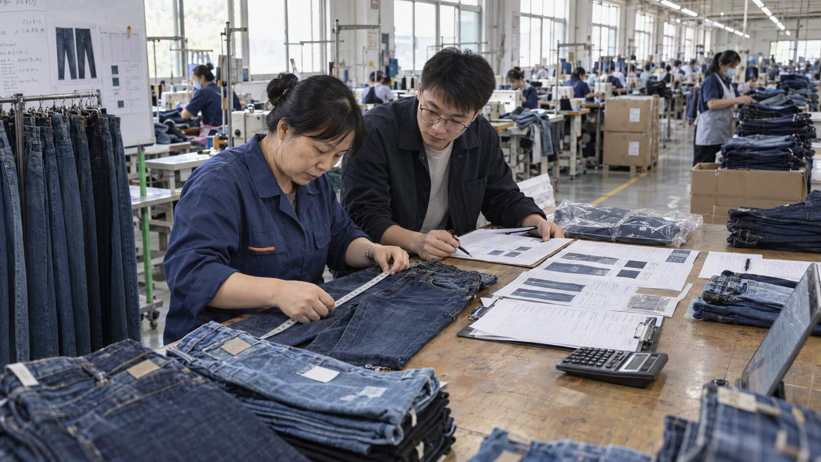 A top custom jeans manufacturer should demonstrate denim-specific experience, accurate product development, reliable quality control, and production capacity suited to your order. Review comparable samples, technical knowledge, communication, inspection procedures, and pricing transparency. The best supplier is one that can repeatedly deliver your approved design at the agreed quality, quantity, cost, and deadline.